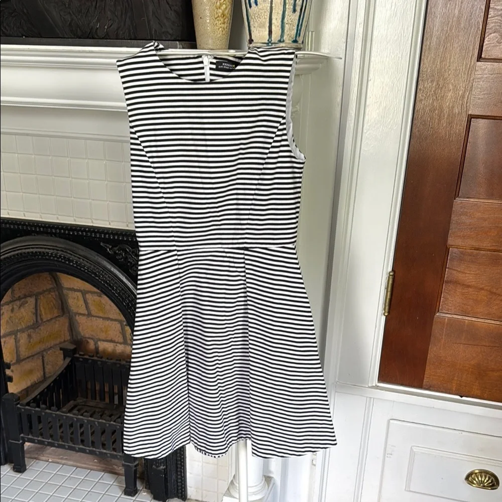 Kate Spade Saturday Monochrome Striped Dress - worn about‎ 3x